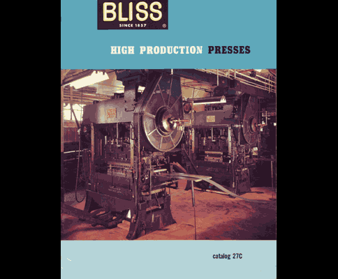 Bliss High Production Presses Sale and Specifications