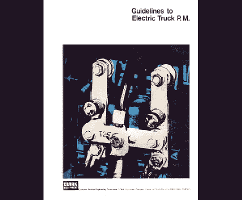 Clark Electric Lift Maintenance Manual